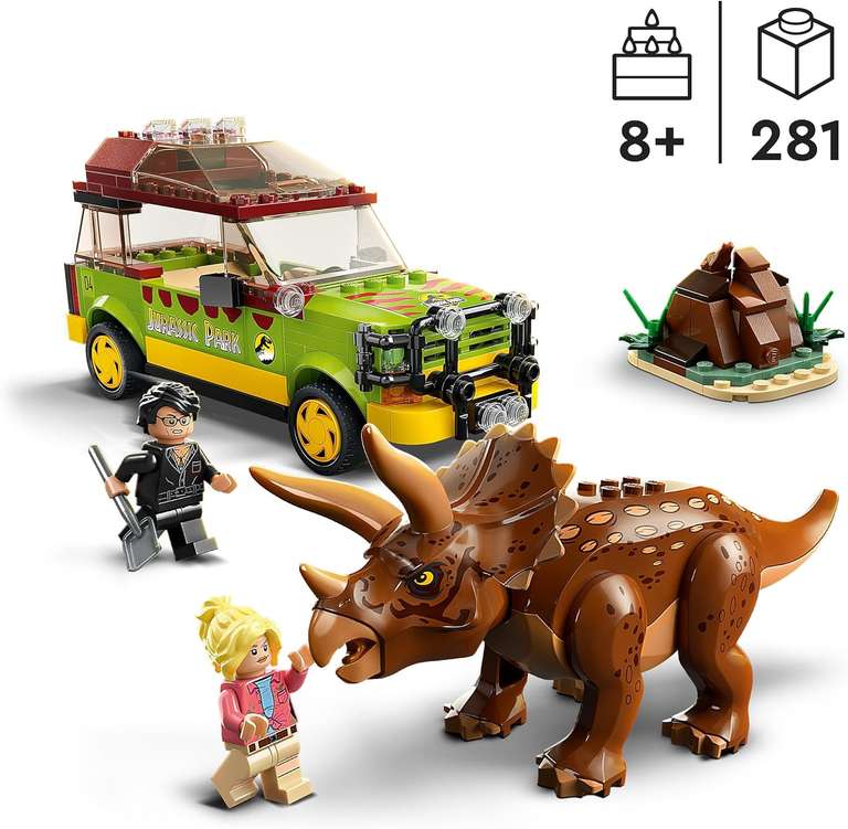 LEGO Jurassic World 76959 Badanie triceratopsa