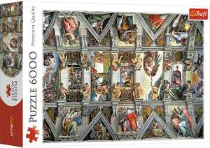Puzzle Trefl Sklepienie Kaplicy Sykstyńskiej 6000 elementów