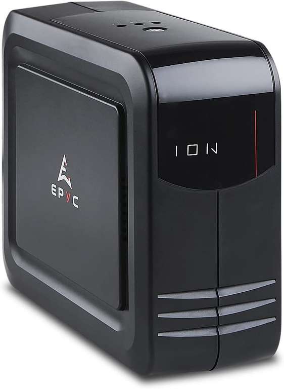 EPYC ION 1000 VA / 600 W - Zasilacz UPS do Komputerów, MAC (PFC, 3 gniazda) @ Amazon.pl