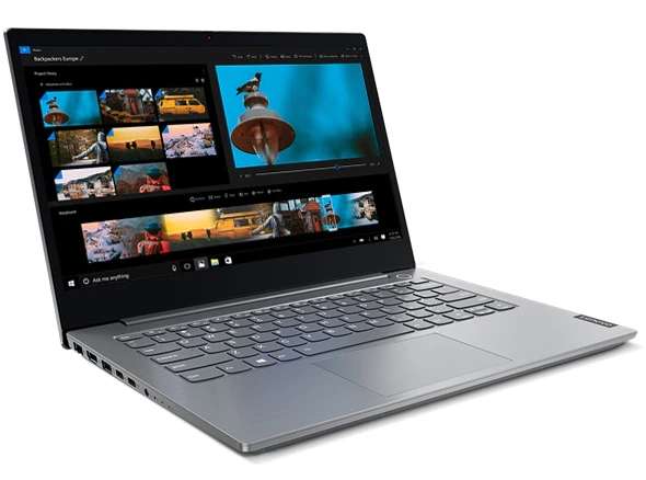 Laptop biznesowy Laptop Lenovo ThinkBook 14 - i5-1035G1 - 8GB RAM - 256GB Dysk w euro.com.pl