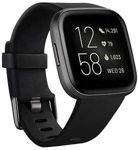 Smartwatch FITBIT VERSA 2, Pulsometr NFC BT WiFi, Black/Carbon