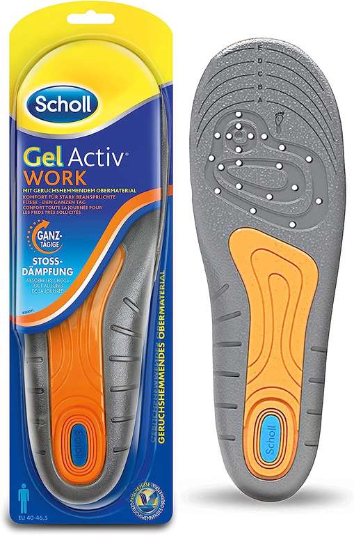 Scholl GelActiv wkładki do butów roboczych