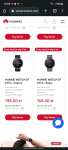 Smartwatch Huaweii watch gt2 pro czarny i szary (możliwe 699zł czarny/649 szary) gt2 599 możliwe 499