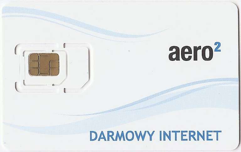 Aero2 bezpłatny dostęp do Internetu, internet za darmo (koszt depozytu 20zł, dostawa 14zł)