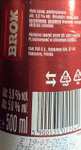 Piwo Brok Export Lager 500ml za 2,20 zł w sklepie Żabka (przy zwrocie butelki - ekorabat)