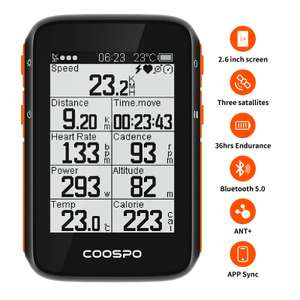 Licznik rowerowy GPS Coospo BC200