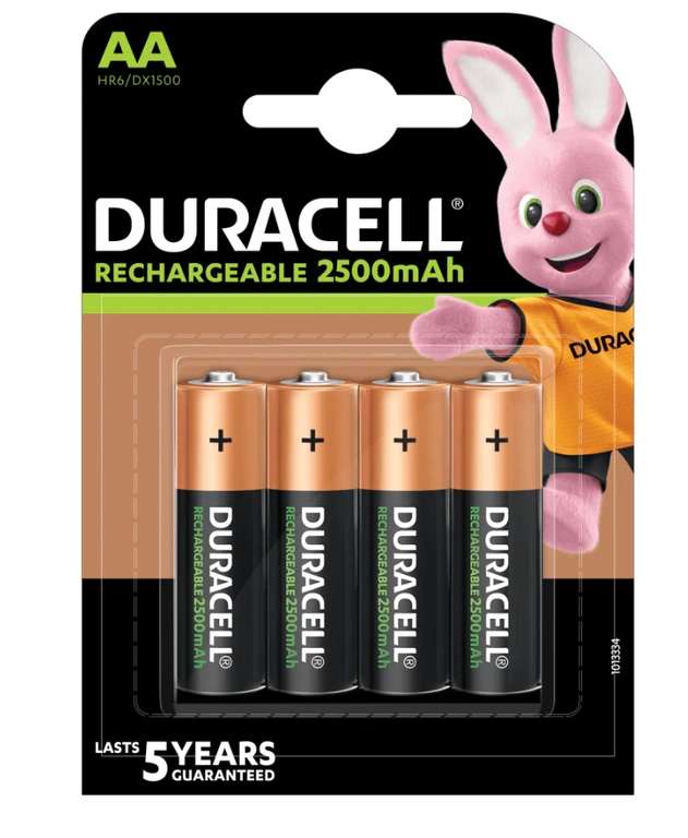 Akumulatorki Duracell AA/HR6 1400/ 2500mAh 4szt