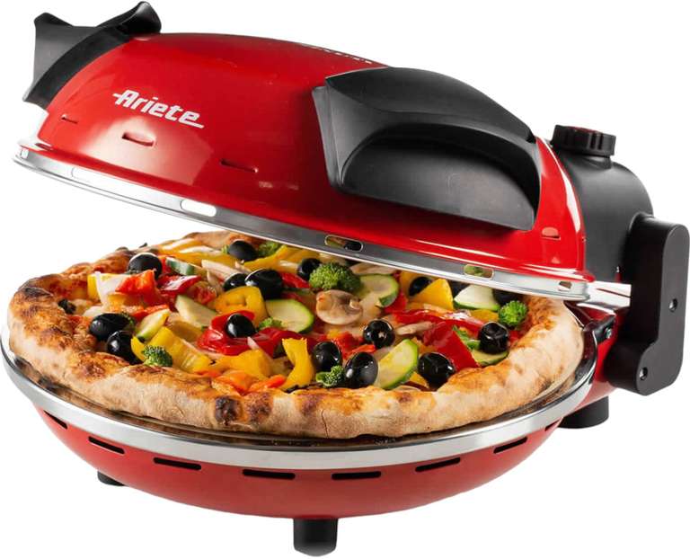 Piec do pizzy Ariete( Pizza w 4 minuty) 909 czerwony