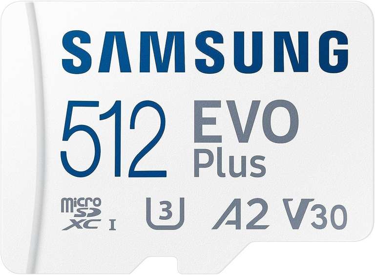 Karta pamięci Samsung MicroSD 512 gb evo plus A2 V30