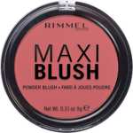 Rimmel Maxi Blush róż do policzków, odcień nr 003 – Wild Card, 9g
