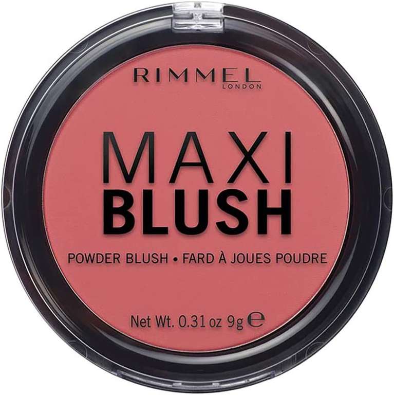 Rimmel Maxi Blush róż do policzków, odcień nr 003 – Wild Card, 9g