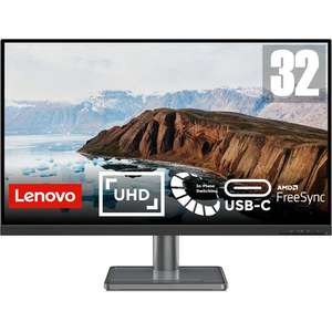 Monitor Lenovo L32p-30 (31,5" IPS / 3840x2160 4K / 60Hz / USB-C Power Delivery)