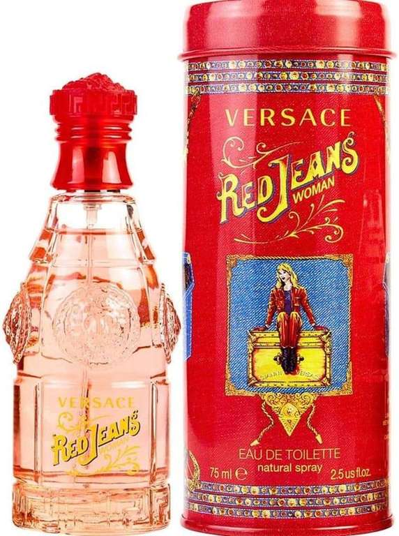 Versace Red Jeans Woman, woda toaletowa, spray, 75 ml