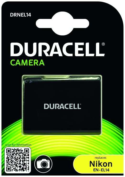 Akumulator Duracell EN-EL14 zamienny Nikon: D5100 D5200 D5300 D5500