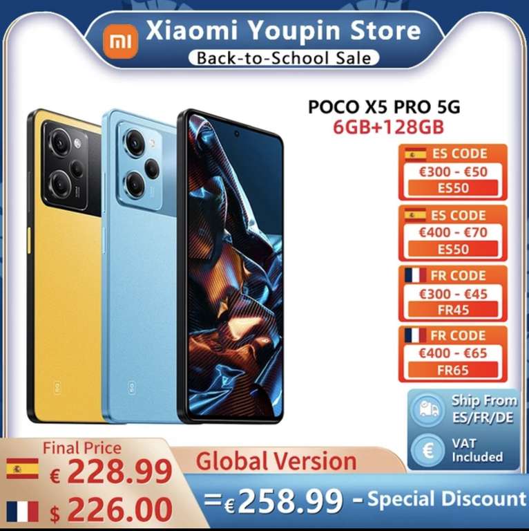 POCO X5 PRO 256,65$