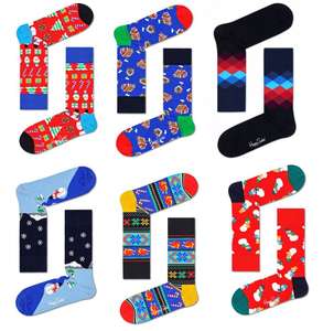 Happy Socks - 6 wzorów do wyboru, tylko 36-40