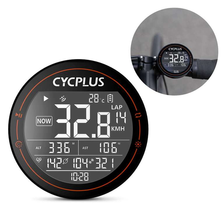 Komputer rowerowy CYCPLUS M2 (GPS, ANT+, BT, licznik) $37,99 / dostawa z Czech @ Banggood