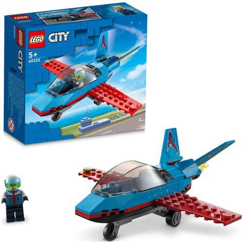 LEGO City Samolot kaskaderski 60323 (a krążownik Cole'a 71769 za 119zł, a 60322 za 19,99) i inne z kodem (odbiór w sklepie 0zł)