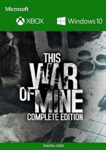 This War of Mine: Complete Edition AR XBOX Series X|S / Windows 10 CD Key - wymagany VPN