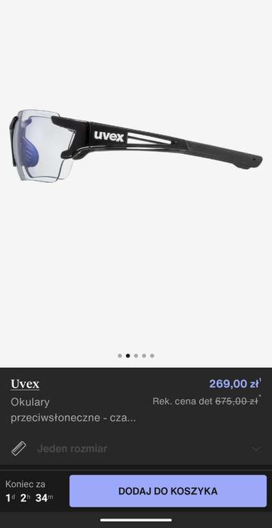 Uvex Race 803 VM Okulary przeciwsłoneczne - czarny