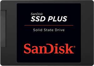 Sandisk SSD PLUS 480 GB SATA III 2,5-calowy dysk SSD, czarny