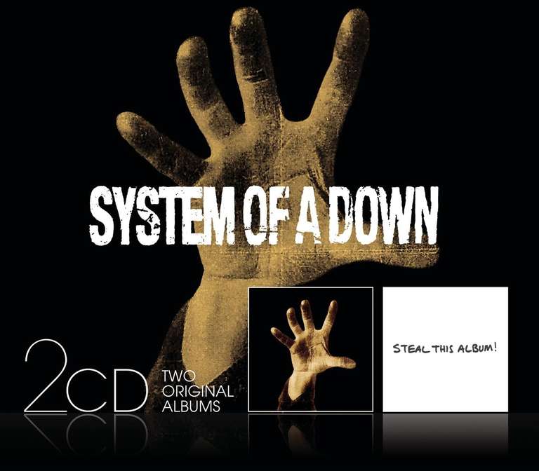 2x Płyta CD System of a Down/Steal This Album!