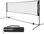 SONGMICS siatka do badmintona, z drążkami o regulowanej wysokości ( cena z PRIME)