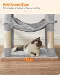 Drapak dla kota z hamakiem FEANDREA PCT161W01 @Amazon