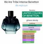 Benetton We Are Tribe Intense męska woda perfumowana 90ml