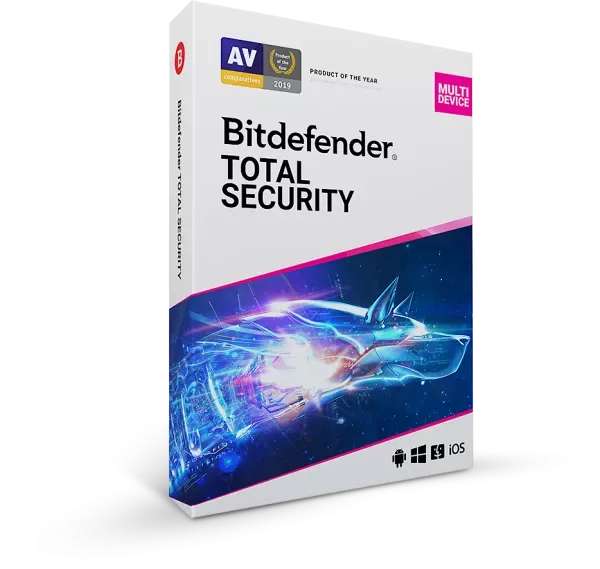 Bitdefender Total Security - 5 stanowisk / 3 msc - ZA DARMO