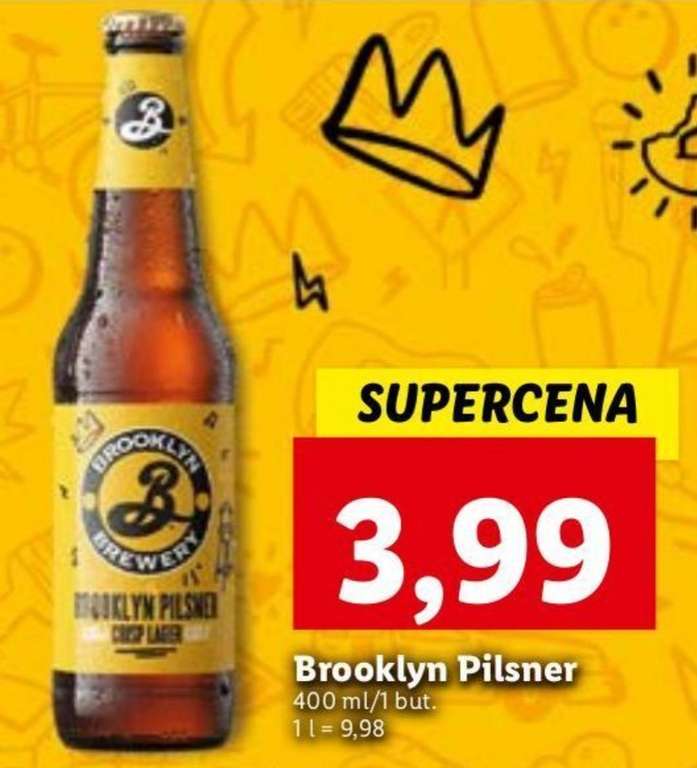 Piwo Brooklyn Pilsner 0,4L Lidl Pepper.pl