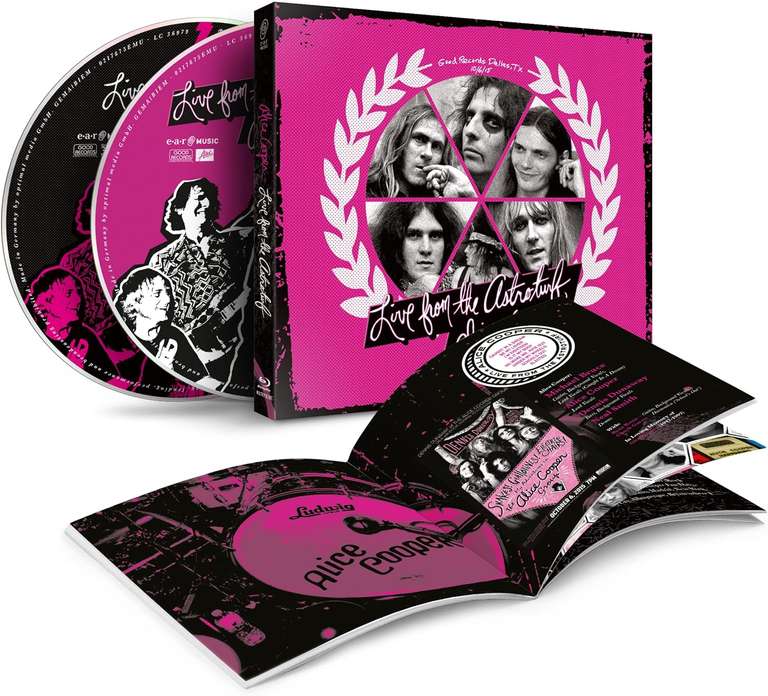 (CD) + (BLU-RAY) , ALICE COOPER: Live from the Astroturf