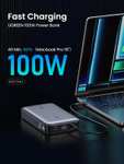 Powerbank UGREEN 100W - 20000mAh, 3 porty, wyświetlacz cyfrowy (cena z Prime)