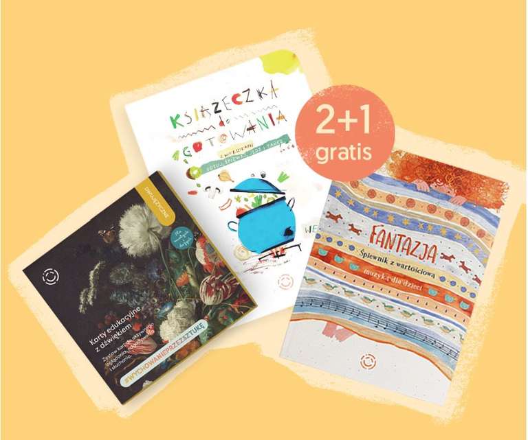 Pomelody 2+1 gratis - muzyczne książeczki i karty dla dzieci