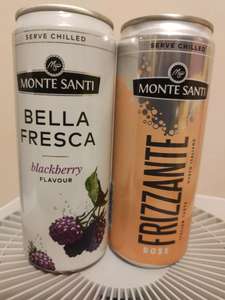 Piaseczno. Wino półmusujące Monte Santi - Bella Fresca / Frizante, 330ml, 10% vol.