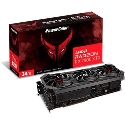 Karta graficzna 24GB Powercolor Radeon RX 7900 XTX Red Devil OC (Retail) €1099