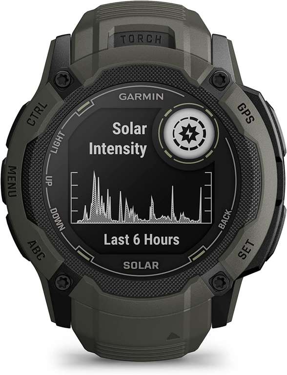Smartwatch Garmin Instinct 2X Solar Moss (zielony)