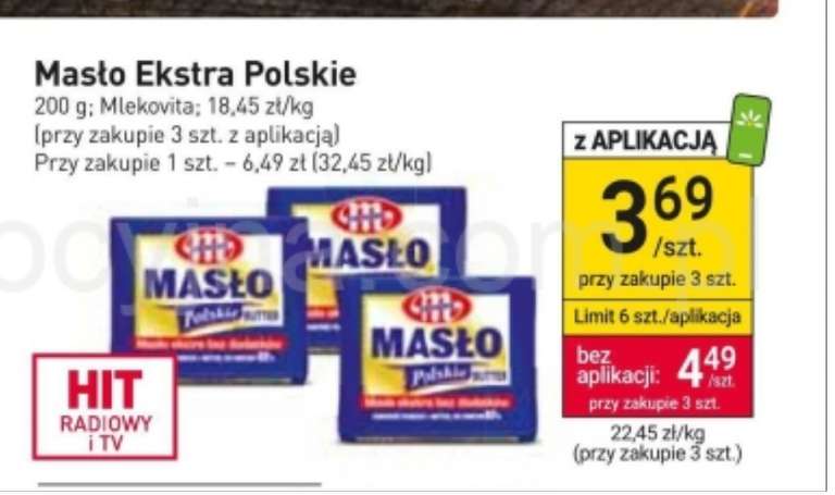 Masło Ekstra 82 % Mlekovita 200 g przy zakupie 3 szt. @Stokrotka