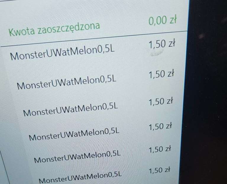 Monster Energy Ultra watermelon za 1,50 zł w Kauflandzie