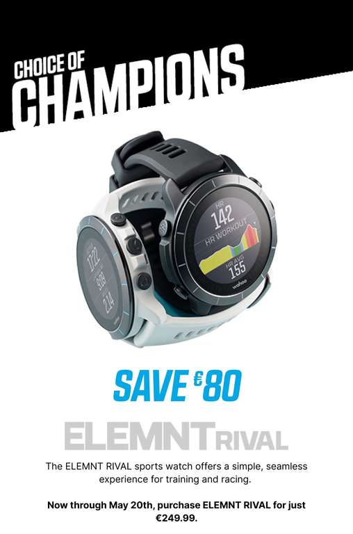 Smartwatch Wahoo Elemnt Rival zegarek Multisport GPS 249.99EUR