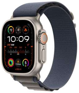Apple Watch Ultra 2 GPS+Cellular 49mm Titanium Alpine Loop S Blue