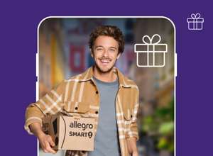 Allegro Smart Week - 8 dostaw na 8 miesiecy dla nowych uzytkownikow lub bez aktywnej uslugi@ Allegro