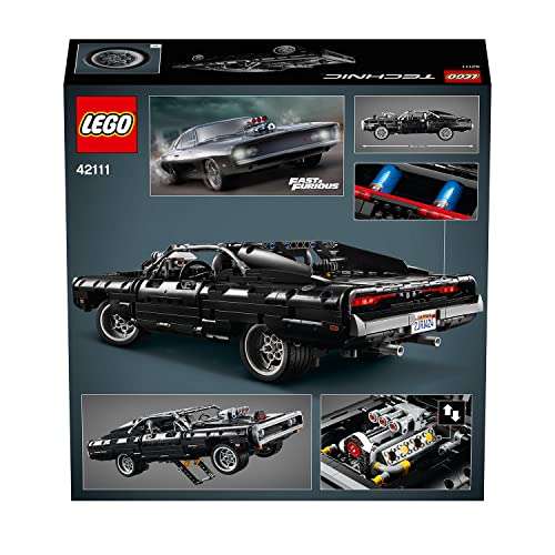 LEGO Technic 42111 Dom’s Dodge Charger | Amazon | 71,92€