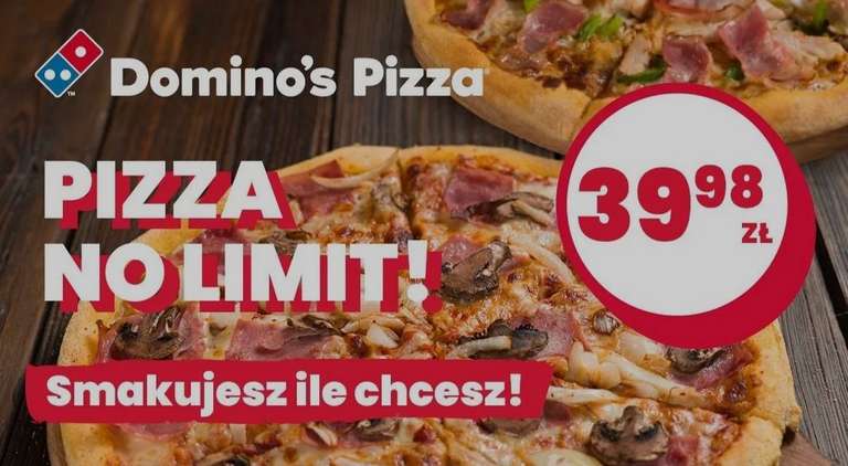 Domino's Pizza no limit!