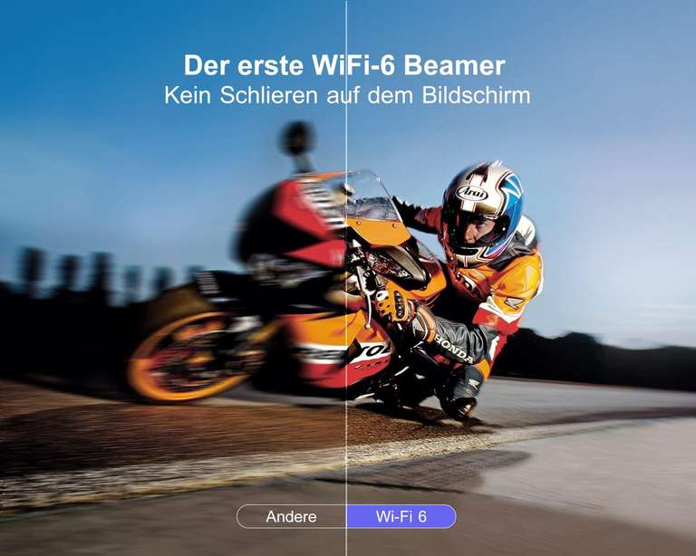 WiMiUS P62 | Projektor Full HD 1080p, 15000 lumenów, WiFi6, Bluetooth, korekcja trapezu 4P/4D, kompatybilny z Fire Stick