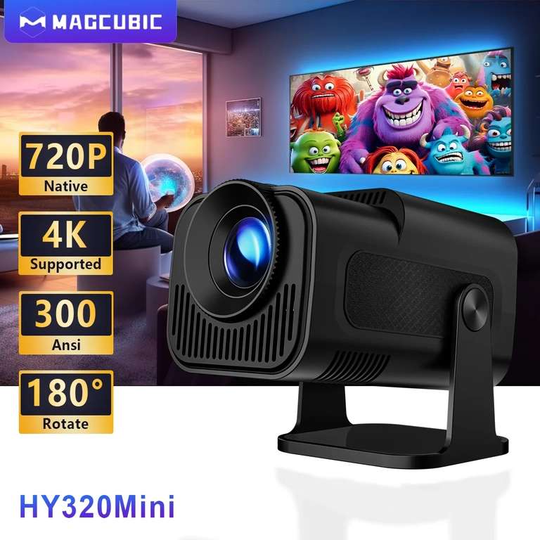 Projektor Magcubic HY320mini (Android 11, 300ANSI, 720p) - 37.38$