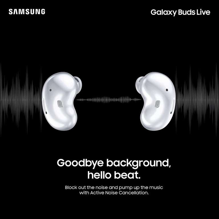 Słuchawki Samsung Galaxy Buds Live - Białe - Amazon.pl
