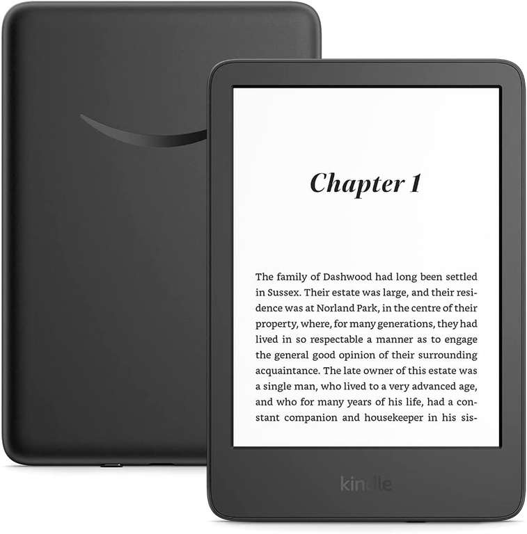 Czytnik Kindle 5 11.generacji (2022) 16GB z 6-calowym wyświetlaczem bez reklam