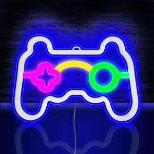 Podświetlana dekoracja LED "Neon" - Idealny dla fanów gier :) - 31,99 PLN @Amazon