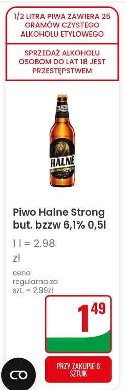 Piwo Halne Strong 6,1% (6sztuk)
